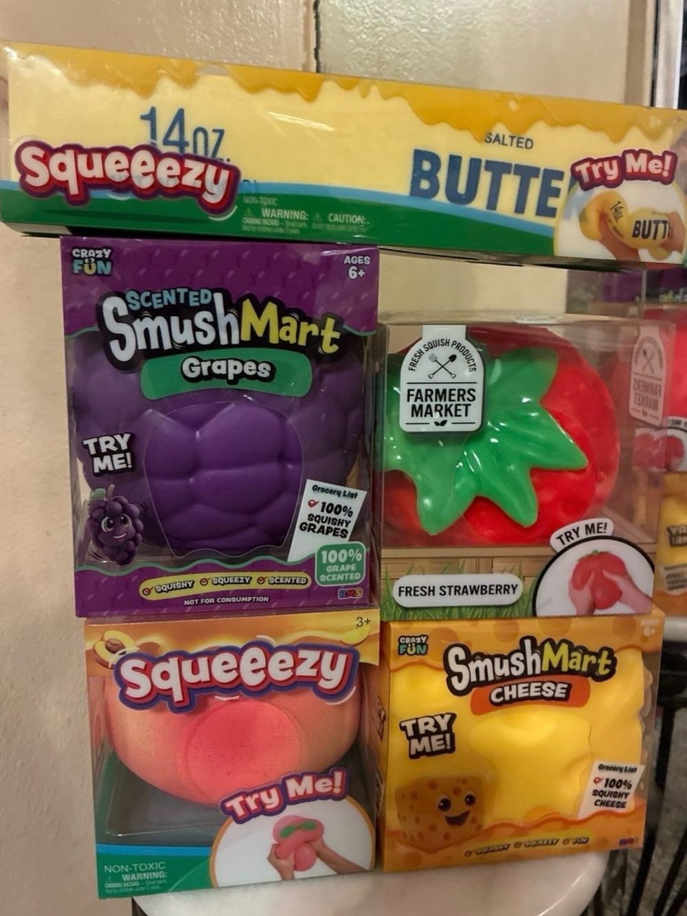 SmushMart X Squeeezy X Farmers Market set of 5